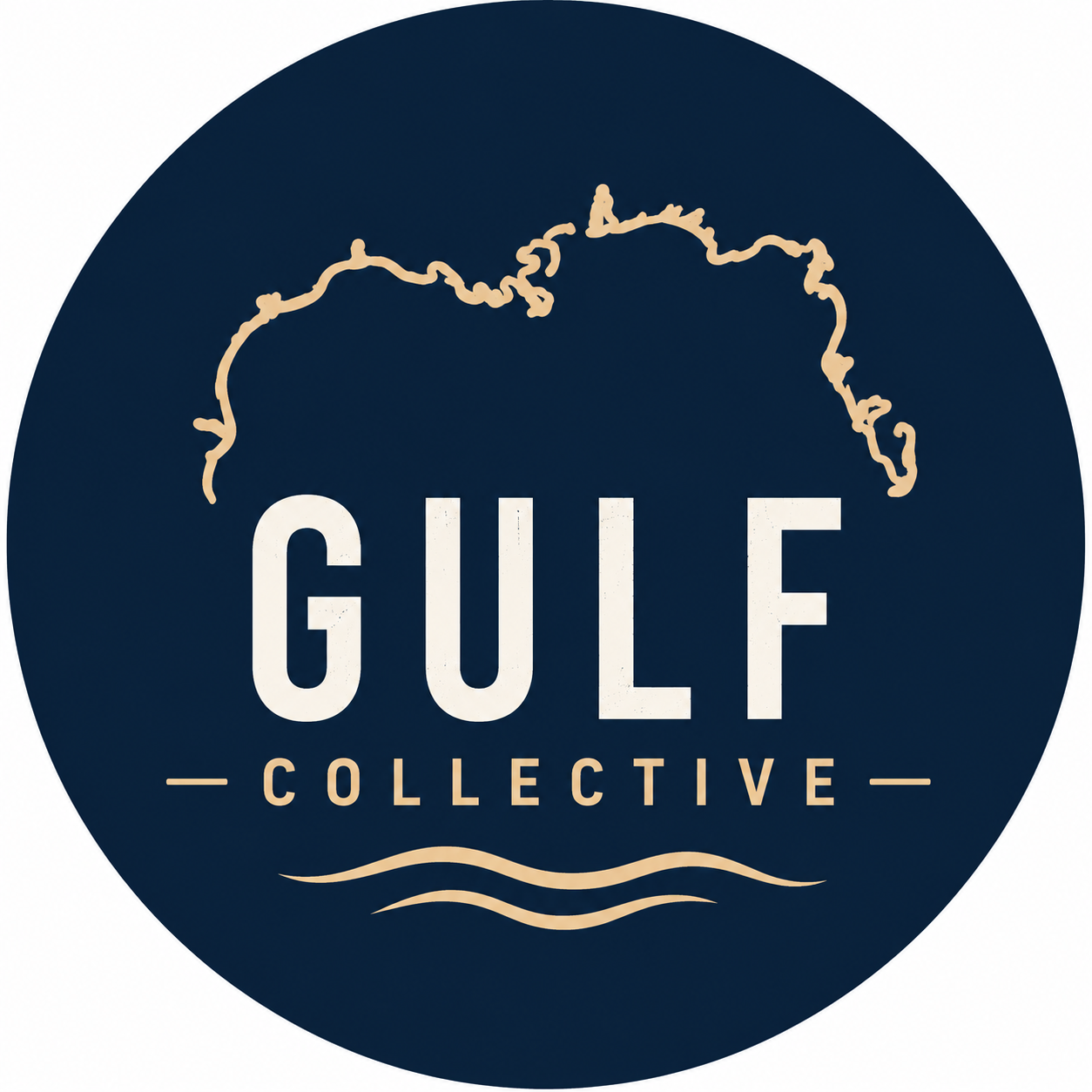 Gulf Collective Sticker (round)
